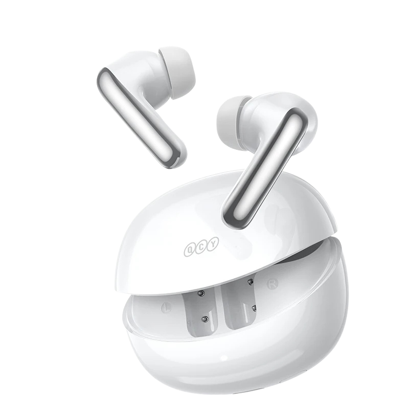 QCY MeloBuds N60 Wireless Earbuds – 56dB ANC, Bluetooth 6.0, Hi-Res LDAC, 45H Battery
