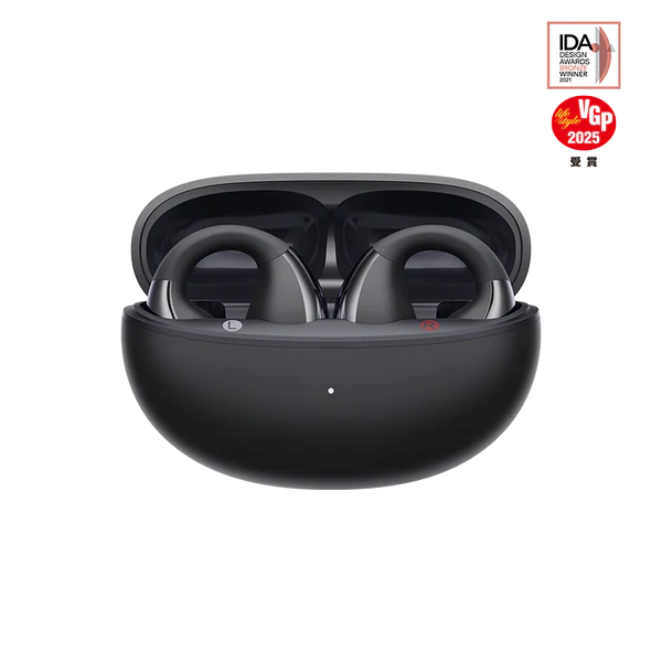 QCY Crossky C30 Open-Ear Earbuds – 10.8mm Dual Driver, Bluetooth 5.4, 25H Battery