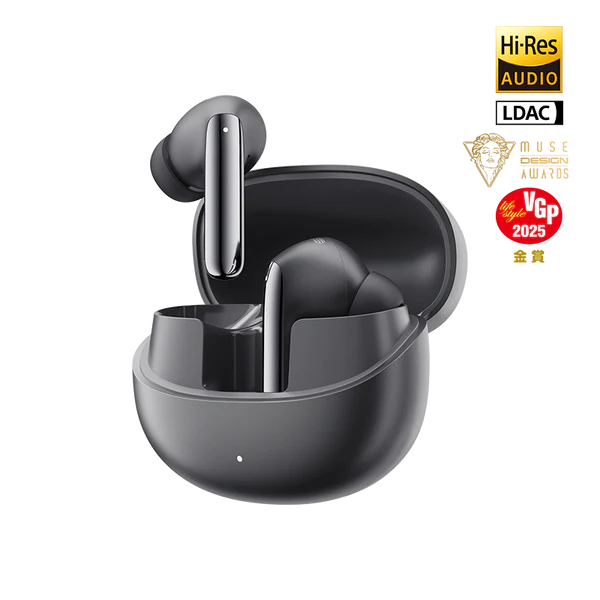 QCY MeloBuds Pro Wireless Earbuds – 46dB ANC, Hi-Res LDAC Audio, 34H Battery