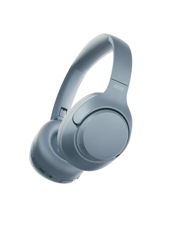 QCY H3 Wireless Headphones – 43dB Hybrid ANC, 60H Battery, Hi-Res Audio