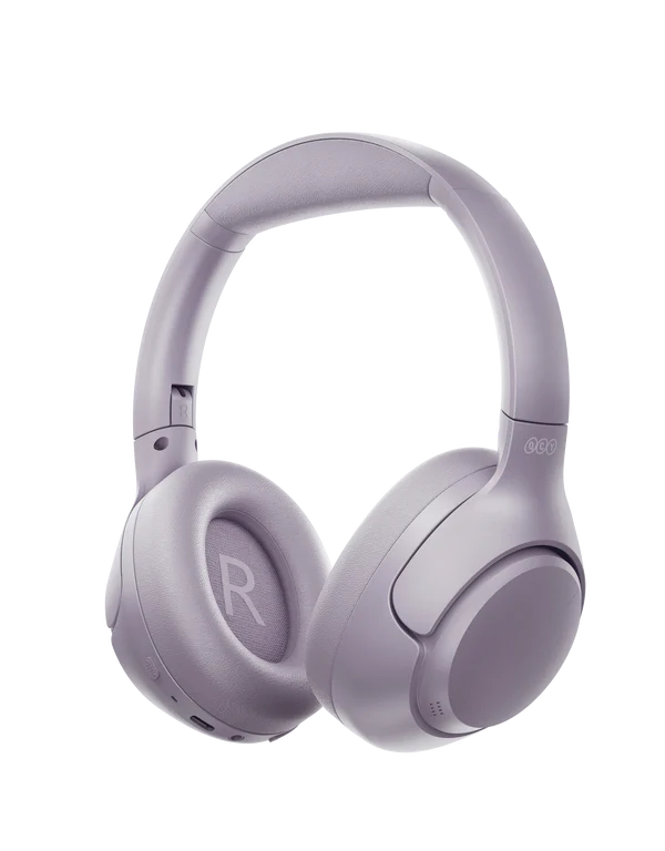 QCY H3 Wireless Headphones – 43dB Hybrid ANC, 60H Battery, Hi-Res Audio