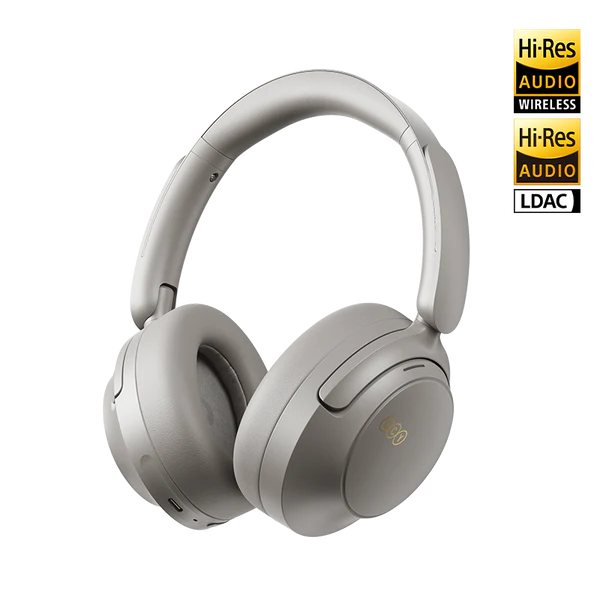 QCY H3S Wireless Headphones – 56dB ANC, 102H Battery, Hi-Res LDAC Audio