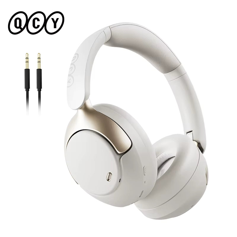 QCY H3 Pro ANC Headphones – 55H Playtime, Hi-Res Sound, Wireless Comfort