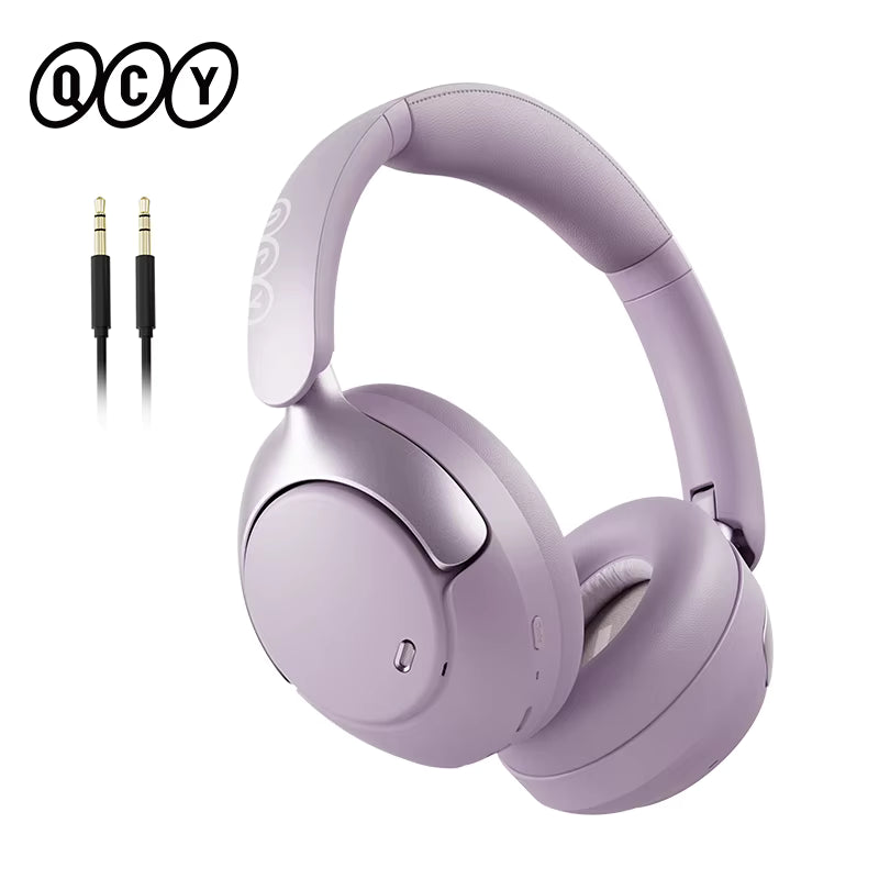 QCY H3 Pro ANC Headphones – 55H Playtime, Hi-Res Sound, Wireless Comfort