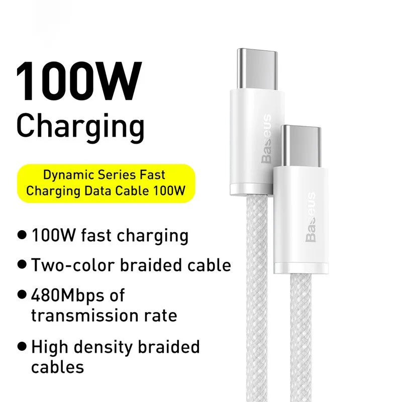Baseus PowerLine – 100W Fast Charging Cable