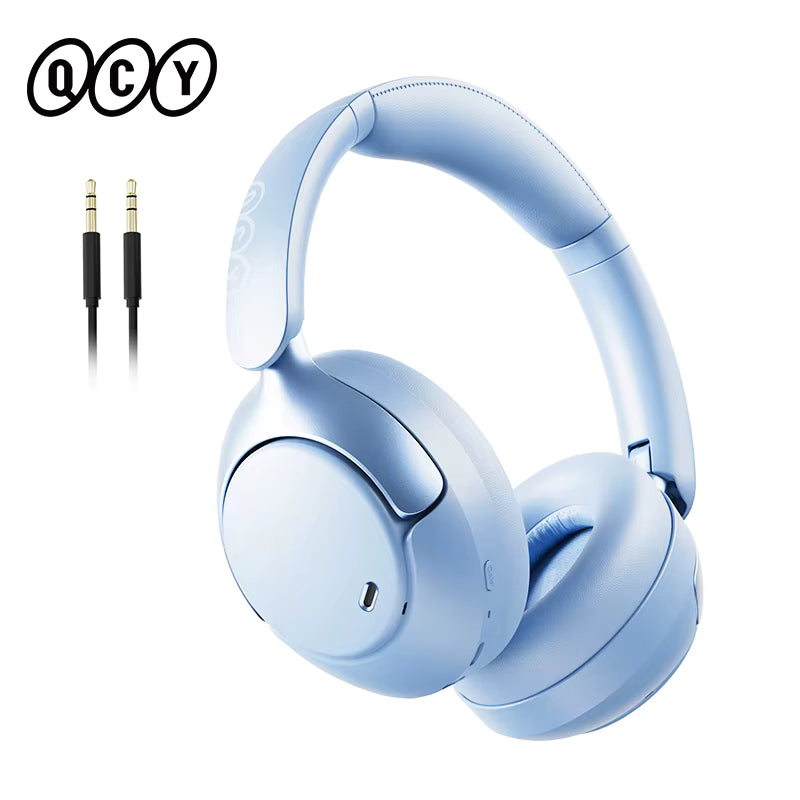 QCY H3 Pro ANC Headphones – 55H Playtime, Hi-Res Sound, Wireless Comfort