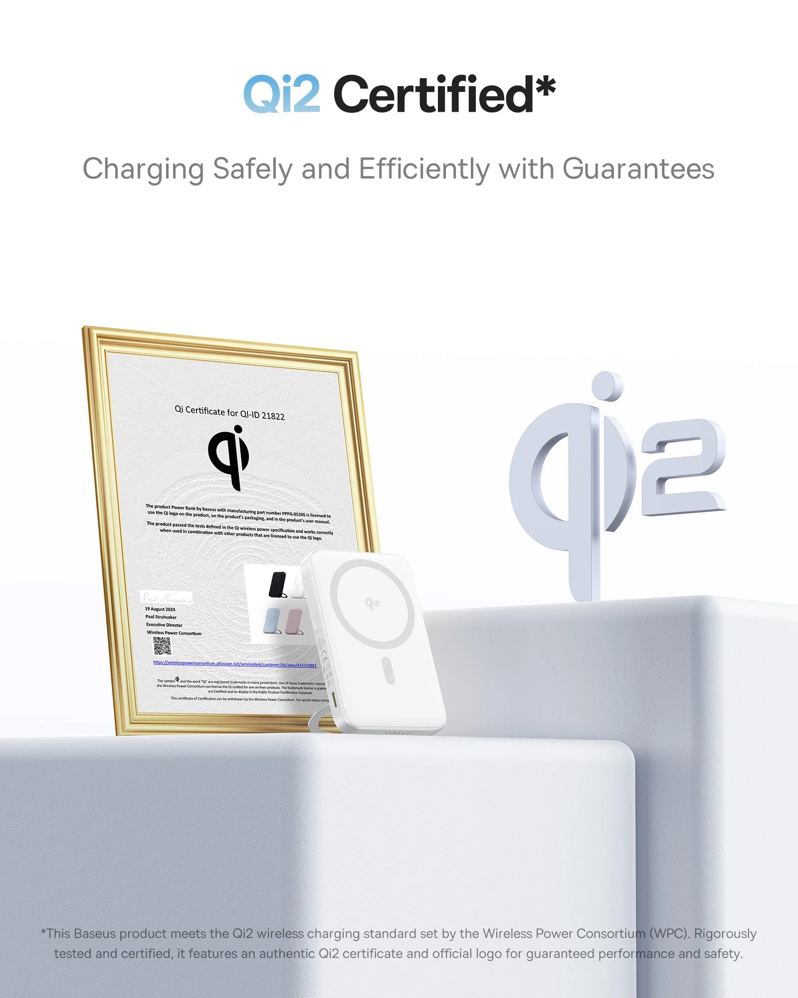 Baseus  PowerStand – Magnetic Charger with 360° Kickstand