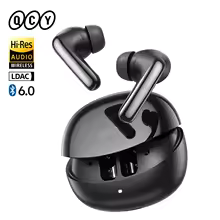 QCY MeloBuds N60 Wireless Earbuds – 56dB ANC, Bluetooth 6.0, Hi-Res LDAC, 45H Battery